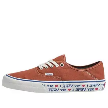 Кроссовки authentic sf 'salt wash' Vans, оранжевый
