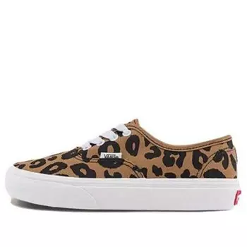 Кроссовки authentic skate shoes 'tan black' Vans, черный