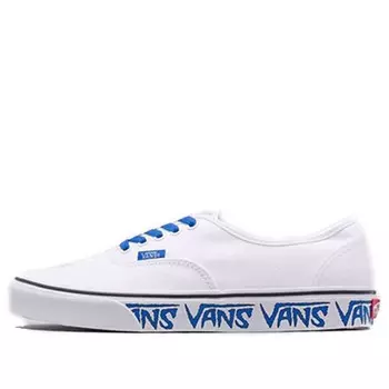 Кроссовки authentic 'sketch sidewall' Vans, белый