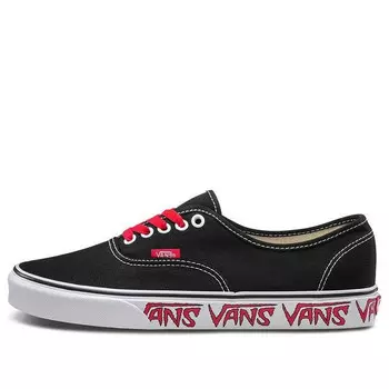 Кроссовки authentic 'sketch sidewall' Vans, черный