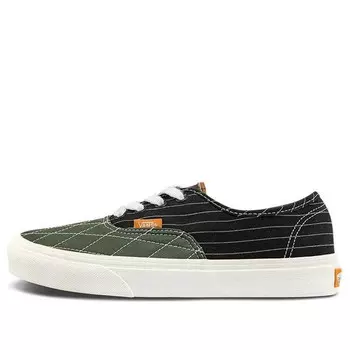Кроссовки authentic sneakers black/green blackgreenmulti-color Vans, черный