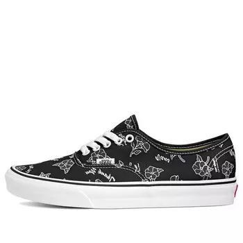 Кроссовки authentic 'thank you floral' Vans, черный