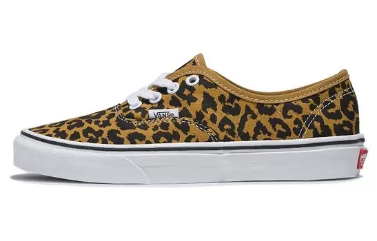 Кроссовки Authentic Vans 'Leopard Black'