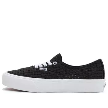Кроссовки authentic weave vr3 'black' Vans, черный