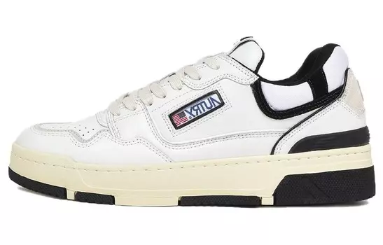Кроссовки AUTRY CLC Low-top Leather Sneakers, белый/черный