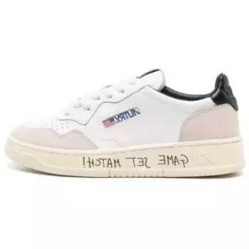Кроссовки AUTRY Skateboarding Low-top, белый/черный