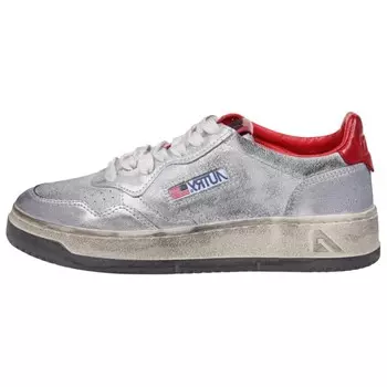 Кроссовки AUTRY Skateboarding Low-top, серебристо-серый