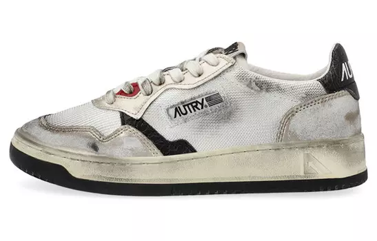 Кроссовки AUTRY Super Vintage Low-top, белый/черный