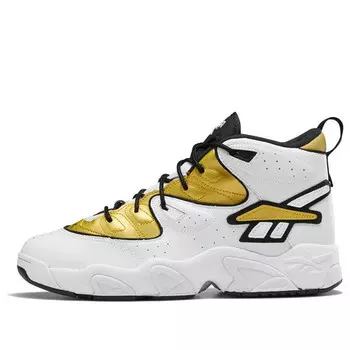 Кроссовки avant garde og 'white metallic gold' Reebok, белый