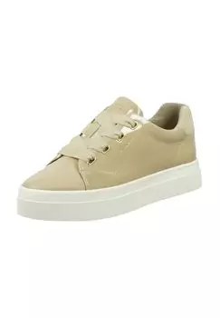 Кроссовки "Avona" кожаные со съемной стелькой женские GANT, цвет G24 Taupe