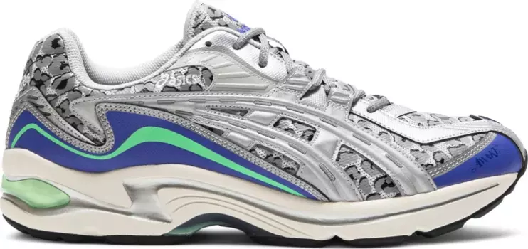 Кроссовки awake x gel preleus 'cool grey silver' Asics, серый