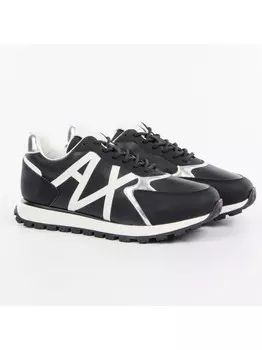 Кроссовки axe luxe Armani Exchange, черный