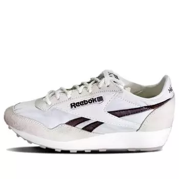 Кроссовки az 2 'white gray black' Reebok, белый