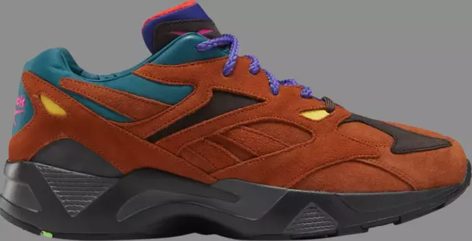 Кроссовки aztrek 96 mu 'pantone dark root deep cobalt' Reebok, коричневый