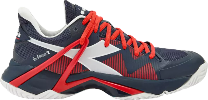 Кроссовки B.Icon 2 AG 'Blue Corsair Fiery Red', синий