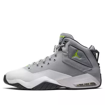 Кроссовки b'loyal 'grey volt white' Air Jordan, серый