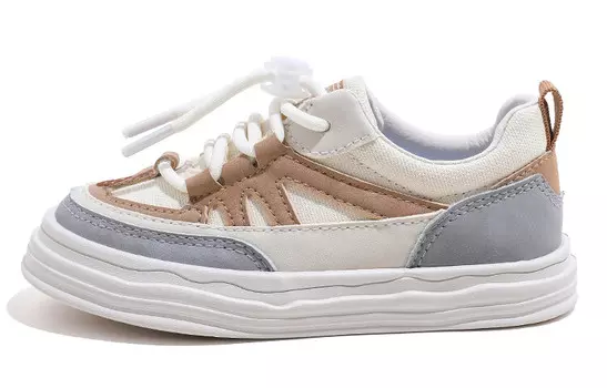 Кроссовки Babaya Kids Skateboarding Shoes Kids Low-top, белый/синий