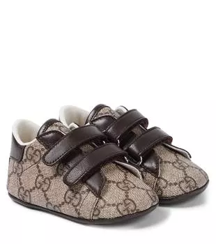 Кроссовки Baby Ace GG Gucci, бежевый