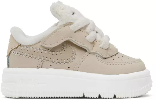 Кроссовки Baby Beige Force 1 Low EasyOn Nike