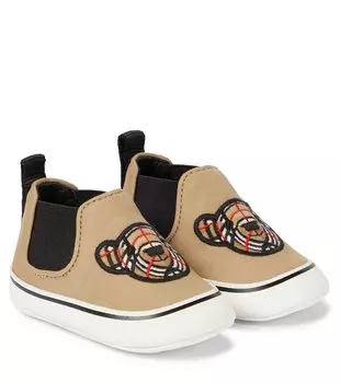 Кроссовки Baby Thomas Bear Burberry, бежевый