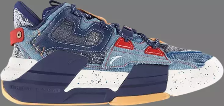 Кроссовки badao 3.0 x-game 'dark blue red' Anta, синий