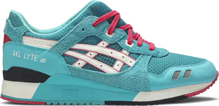 Кроссовки bait x gel lyte 3 'teal dragon' Asics, чирок