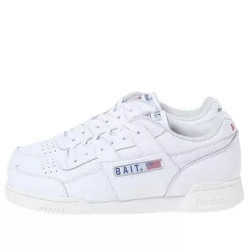 Кроссовки bait x workout lo vintage 'west east pack' Reebok, белый