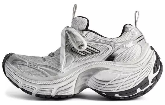 Кроссовки Balenciaga 10XL, бело-серый