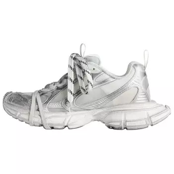 Кроссовки Balenciaga 3XL Chunky Sneakers Men Low-top, серебряный