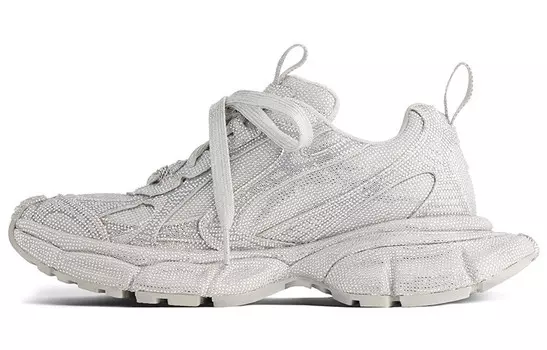 Кроссовки Balenciaga 3XL Chunky Sneakers Men Low-top Light Gray, светло-серый