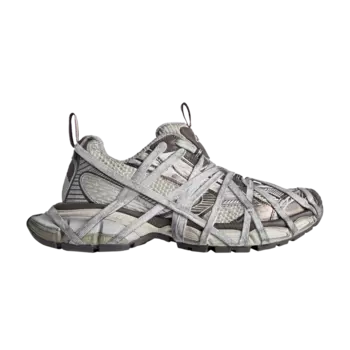 Кроссовки Balenciaga 3XL Extreme Lace Sneaker, коричневый