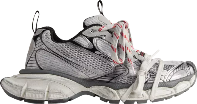 Кроссовки Balenciaga 3XL Sneaker 'Worn-Out - Grey White', серый
