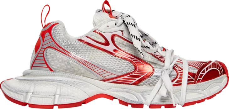Кроссовки Balenciaga 3XL Sneaker 'Worn-Out - White Red', белый