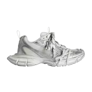 Кроссовки Balenciaga 3XL Sneaker Worn-Out - White Silver, серебряный