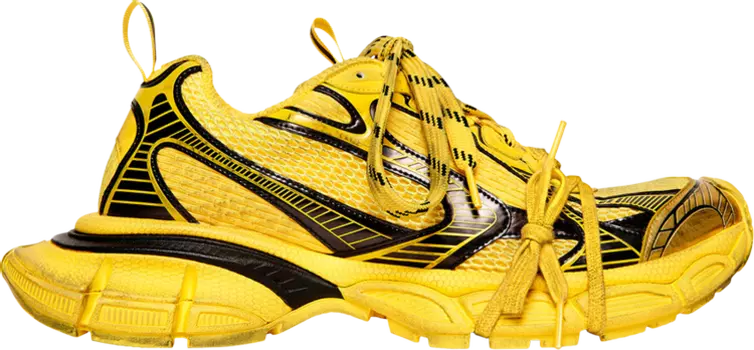 Кроссовки Balenciaga 3XL Sneaker 'Worn-Out - Yellow Black', желтый
