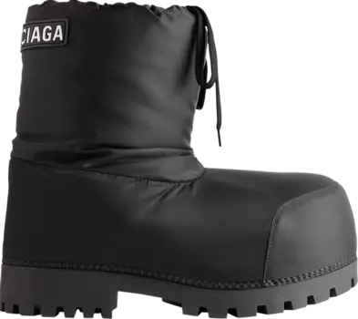 Кроссовки Balenciaga Alaska Low Boot 'Black', черный