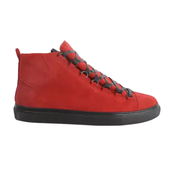 Кроссовки Balenciaga Arena High 'Red Black', красный
