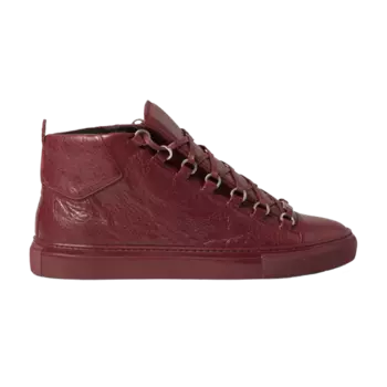 Кроссовки Balenciaga Arena High Top 'Burgundy', красный