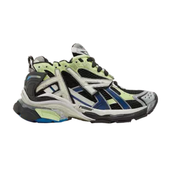 Кроссовки Balenciaga Balenciaga Wmns Runner Sneaker 'Grey Blue Green', черный