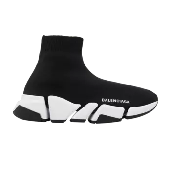 Кроссовки Balenciaga Balenciaga Wmns Speed 2.0 Sneaker 'Black White', черный