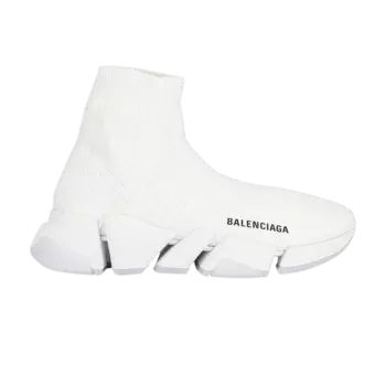 Кроссовки Balenciaga Balenciaga Wmns Speed 2.0 Sneaker 'White', белый