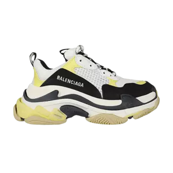 Кроссовки Balenciaga Balenciaga Wmns Triple S 'Black Yellow', черный
