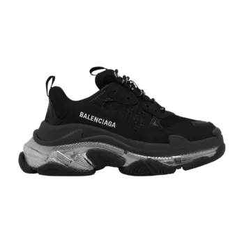 Кроссовки Balenciaga Balenciaga Wmns Triple S Sneaker 'Black Iridescent', черный