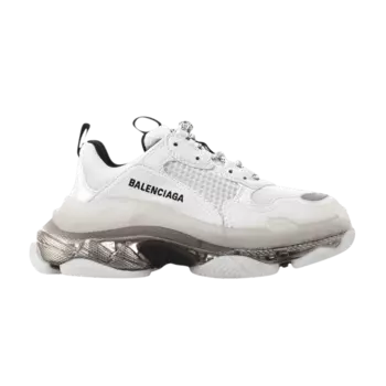 Кроссовки Balenciaga Balenciaga Wmns Triple S Sneaker 'Clear Sole - White Grey', белый