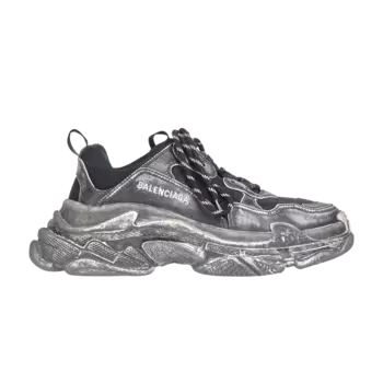Кроссовки Balenciaga Balenciaga Wmns Triple S Sneaker 'Faded Black', черный
