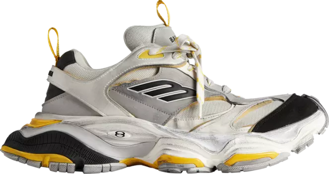 Кроссовки Balenciaga Cargo Sneaker 'Worn-Out - Grey Yellow', серый