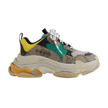 Кроссовки Balenciaga Gucci x Balenciaga Wmns Triple S, разноцветный