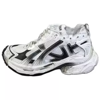 Кроссовки Balenciaga Lifestyle Shoes Men Low-top Black/White, черный/белый