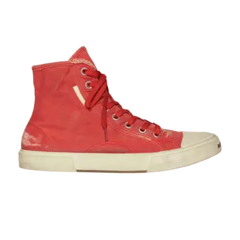 Кроссовки Balenciaga Paris High 'Destroyed - Red', красный