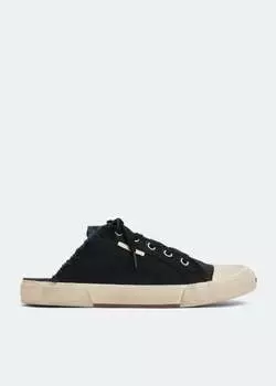 Кроссовки BALENCIAGA Paris mule sneakers, черный